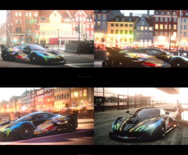[OC] Custom Livery Ferrari FXX K 2014 in Copenhagen Denmark | Gran Turismo 7