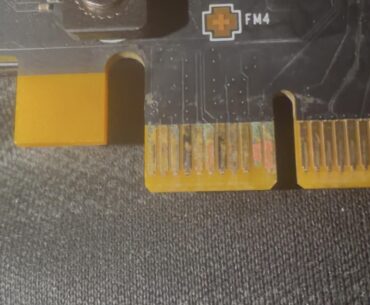 My 3060 Ti keeps black screening and I found blue stuff on the pins
