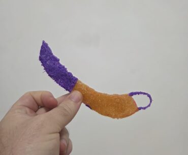 My 9 year old son just crafted his first Karambit Fade! Thoughts?
