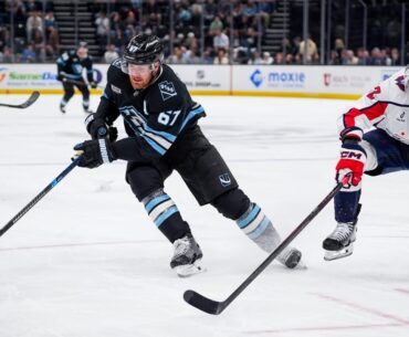 Utah Falls in Emotional, Physical Game Against Capitals