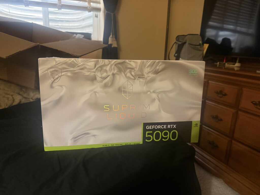 Just got my new GPU