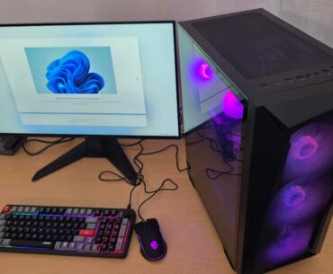 Excited for my 1st gaming desktop! It's so beautiful