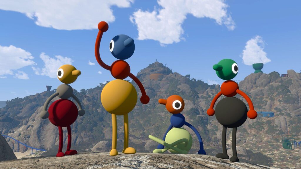 You can play Big Walk before launch, but only if you take a big walk to the publisher office to play it in person