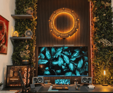 Wormhole X-Treme themed desk. (WIP)