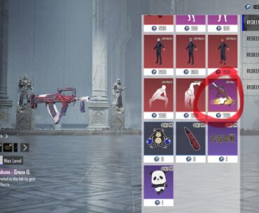 The new groza should have attachments available to purchase with lucky coins