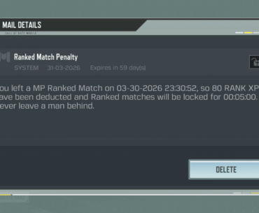 How much of an arse can you even be, CODM?