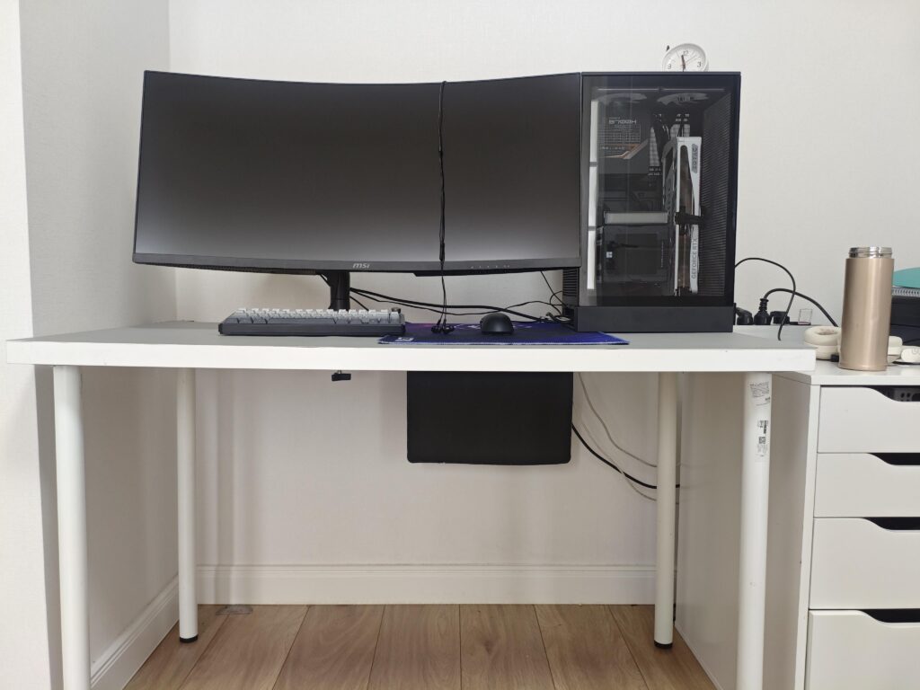 Should I be worried about my desk breaking in half? It's an Ikea hollow honeycomb table