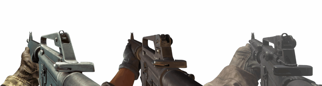 [COD] The M16, M16A2 and M16A4