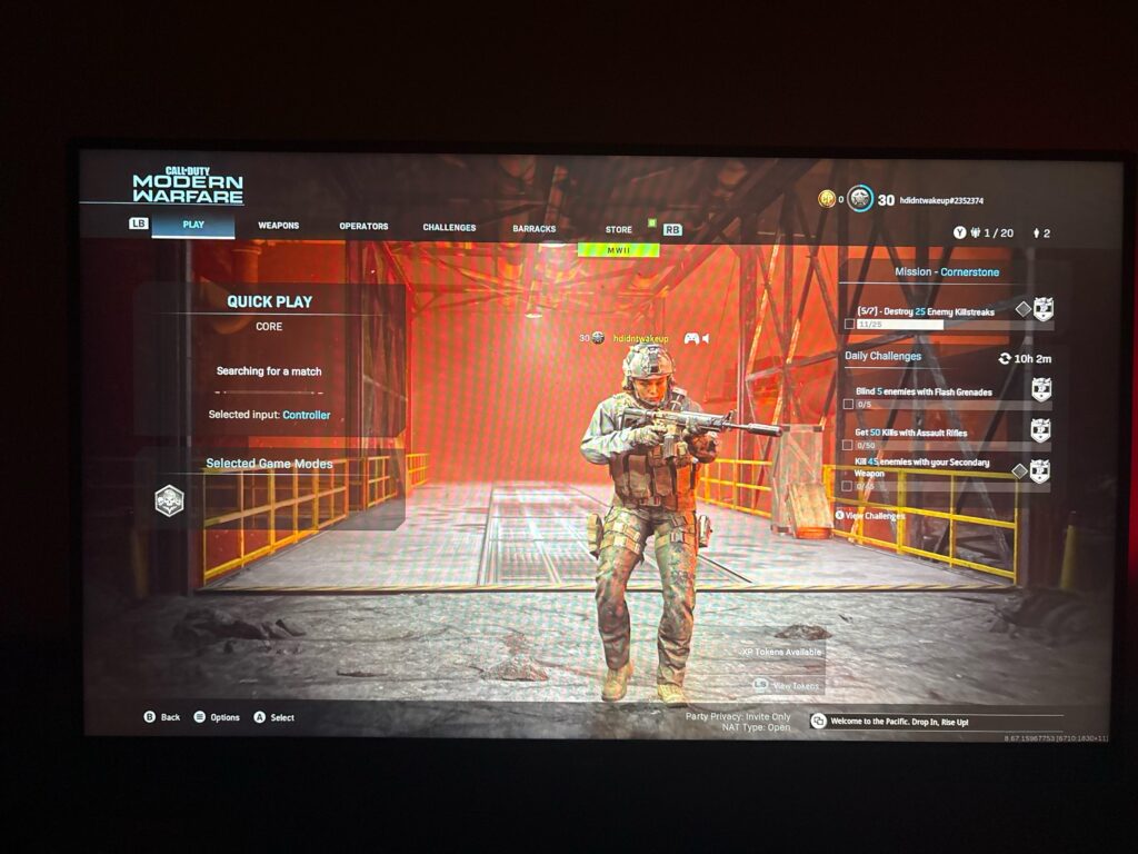 Selected cross play off & can’t find a game?