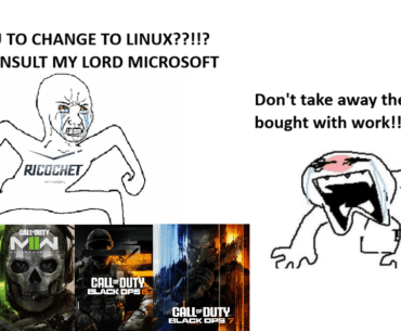 [COD] Even EA is working on making their anti-cheat compatible on linux.....Why Activision?