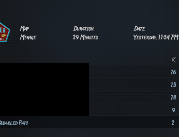 Just had my worst game of CS ever . Looks like I'm switching to Valorant .
