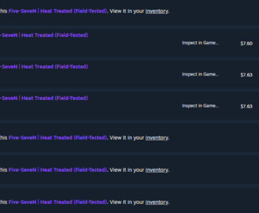 since the inspect links are broken, market roulette finally paid off