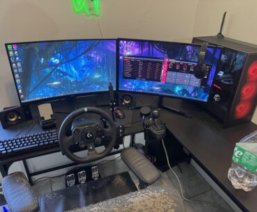 Finished cable management today