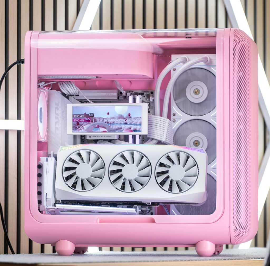 Pink Gaming PC Video