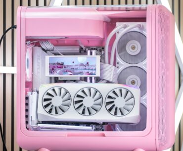 Pink Gaming PC Video
