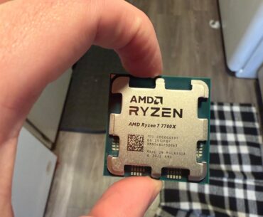 My dog chewed up my CPU before I could even take it out of the box. Is it cooked or what are my options besides praying?