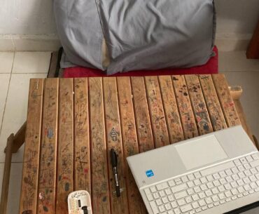 my beloved battlestation ( it forced to learn some asian healthy ways to sit so i feel comfy )