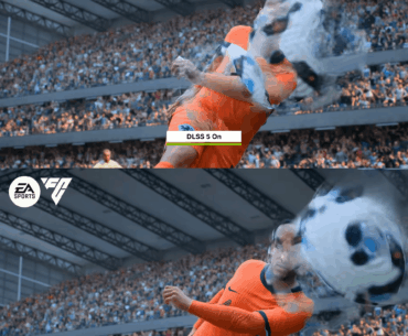 DLSS 5 effect on moving objects