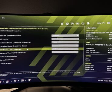 CPU Boost Cloc Override