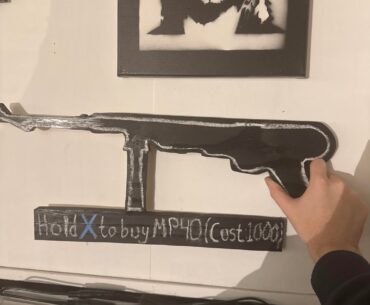 MP40 Wallbuy and Mystery Box are complete!! 🙂‍↔️ Just need to finish up the Perk Bottles!