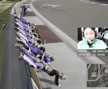 Players readying their core muscles for the final game 😎 [PGS 1]