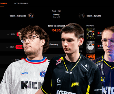 How many FACEIT matches have top pro players played in 2026?