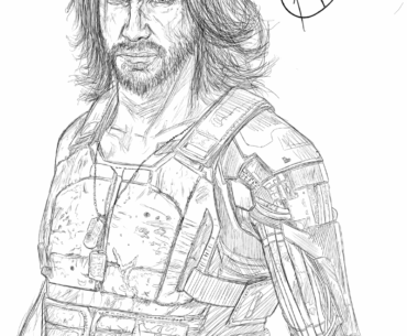 Johnny Silverhand sketch