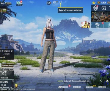 Trying to play Sanhok in big 26