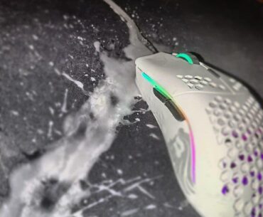how does one go about cleaning wax off of a mouse and mouse pad?