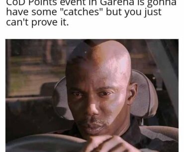 They might prove me wrong though but given this game's track record, I can't help but feel suspicious.