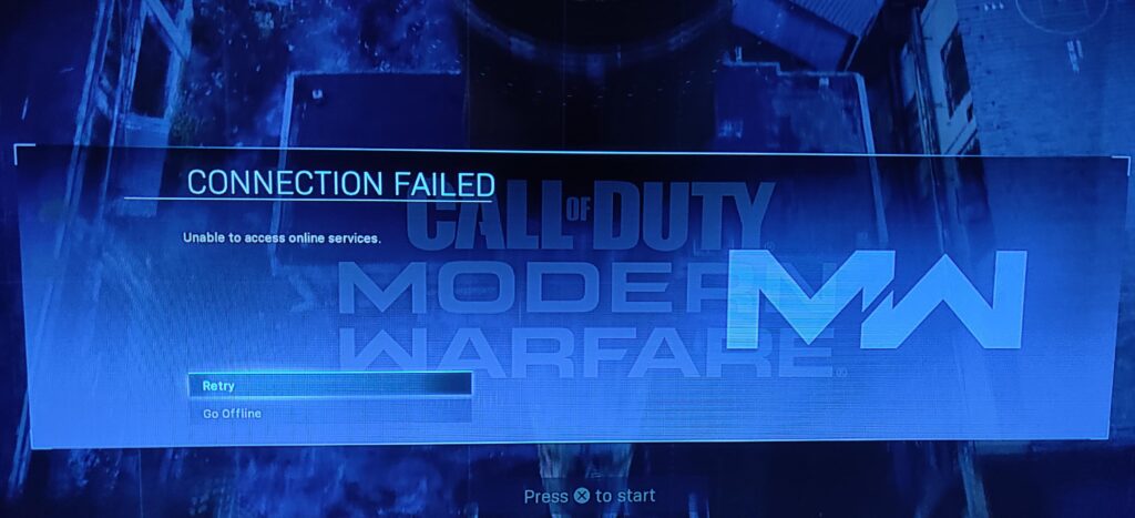 [COD] My mw1 won't connect to online services ( PC ) . Does anyone know how to fix this problem , I just bought the game