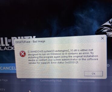 Help [BO] won't open