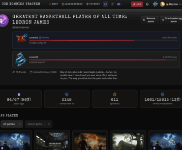 I Spent 7 Months Building A Cross Game CoD Zombies Tracker: XP Progression, Mystery Box Challenge, Custom Zombies Support, Achievements, Challenges & Leaderboards, Easter Egg Guides Included