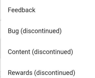 We can't send bug report anymore?