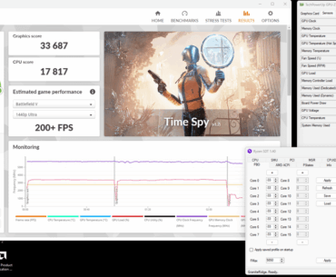 Number 1 for Time Spy with the 9850X3D and XFX 9070 XT OC (Day 2 of owning the 9850X3D).