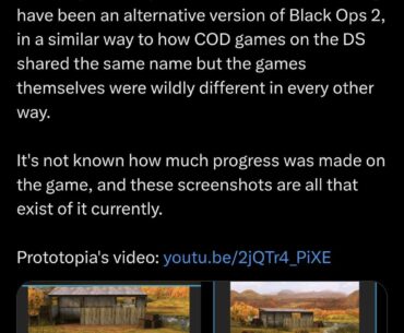 [COD] Here are screenshots of a unreleased Call of Duty for the Nintendo 3DS