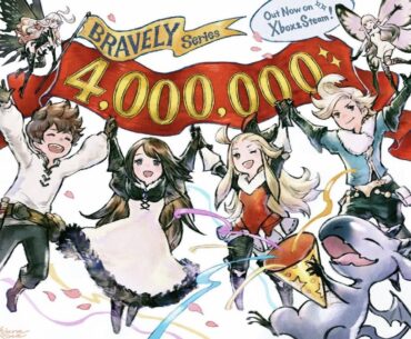 The Bravely series has sold 4 million units