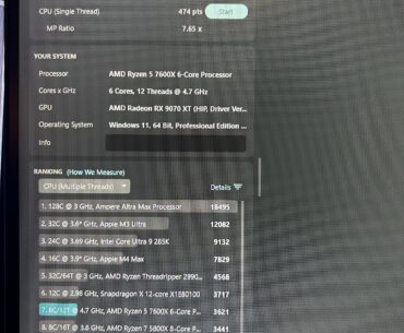 Is this a low cinebench score??