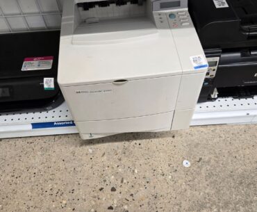 Went to Savers last week and found... an old HP LaserJet 4100N