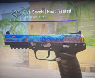 Five-Seven | Case Hardened - did I just pull a blue gem?