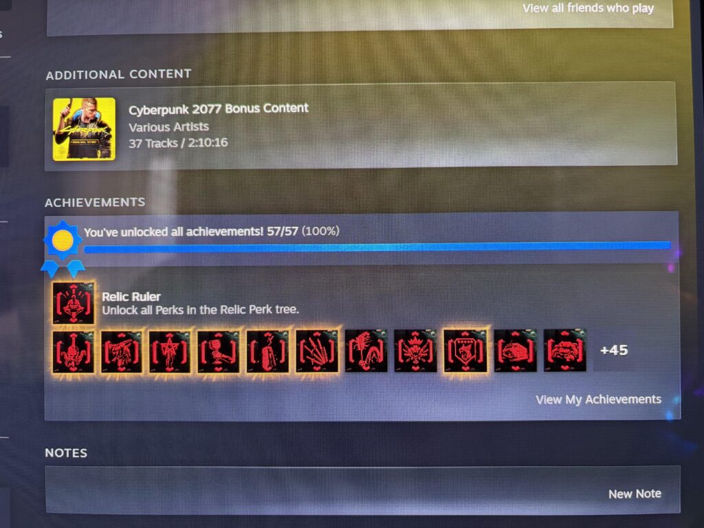 I don’t know why but instead of feeling a relief, I feel empty even if I completed the achievements.