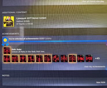 I don’t know why but instead of feeling a relief, I feel empty even if I completed the achievements.