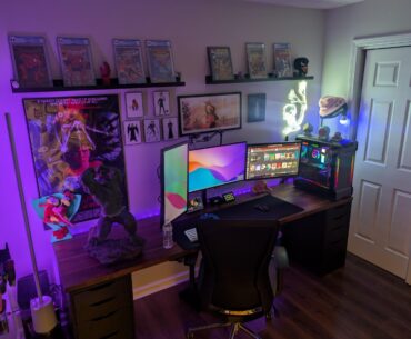 Believe it or not, this isn't actually a teenagers battlestation.