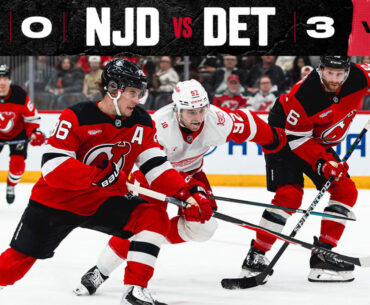 Devils' Win Streak Ends with L to Wings | GAME STORY