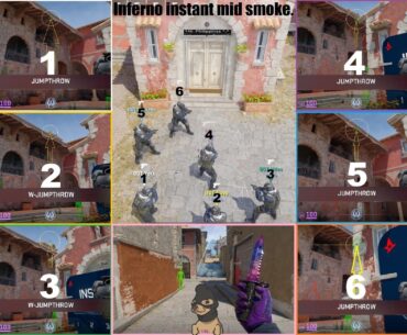 I made a cheat sheet for inferno mid smoke