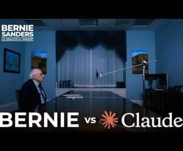 Bernie Sanders and Claude talk about AI's implications for democracy