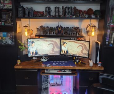 Finally got things set up to an adequate standard.