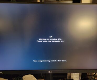 Windows 10 automatically started installing the Windows 11 update while I was taking a shower.