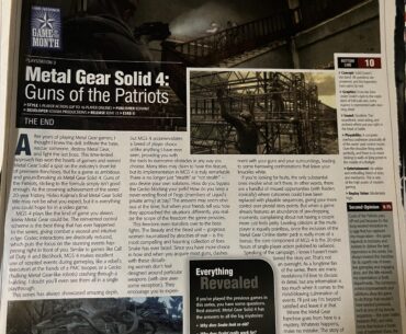 Found this while going through old stuff, ready for Metal Gear Solid Master Collection Vol. 2?