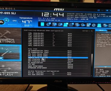 Can anyone give me info on what 'Memory Chip Finetune' does? DDR3 Z97 MSI board